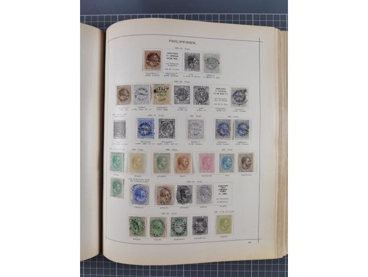 1854/90 (ca.), Afghanistan to Zululand, magnificent unused and used collection, only classical and semi-classical issues nice