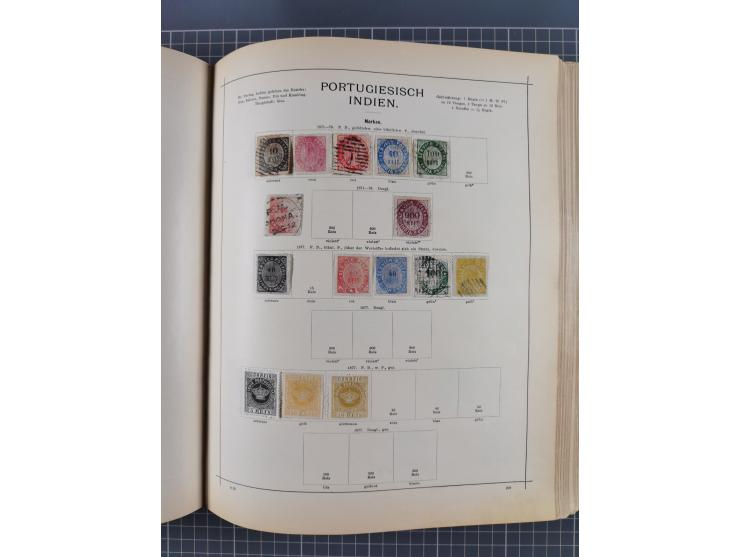 1854/90 (ca.), Afghanistan to Zululand, magnificent unused and used collection, only classical and semi-classical issues nice