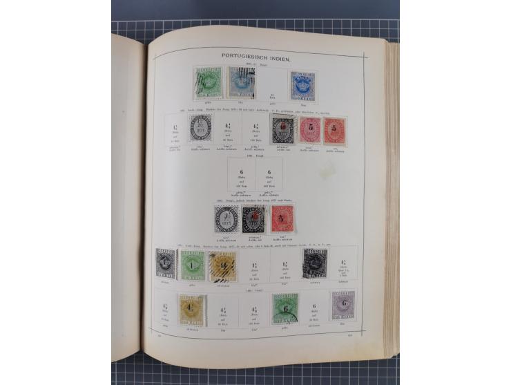 1854/90 (ca.), Afghanistan to Zululand, magnificent unused and used collection, only classical and semi-classical issues nice