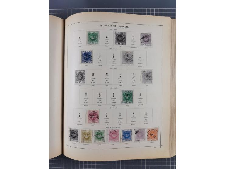 1854/90 (ca.), Afghanistan to Zululand, magnificent unused and used collection, only classical and semi-classical issues nice