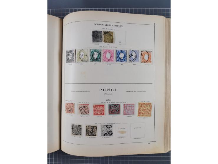 1854/90 (ca.), Afghanistan to Zululand, magnificent unused and used collection, only classical and semi-classical issues nice