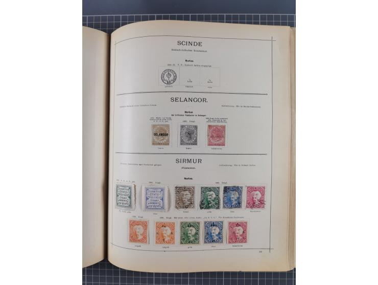 1854/90 (ca.), Afghanistan to Zululand, magnificent unused and used collection, only classical and semi-classical issues nice