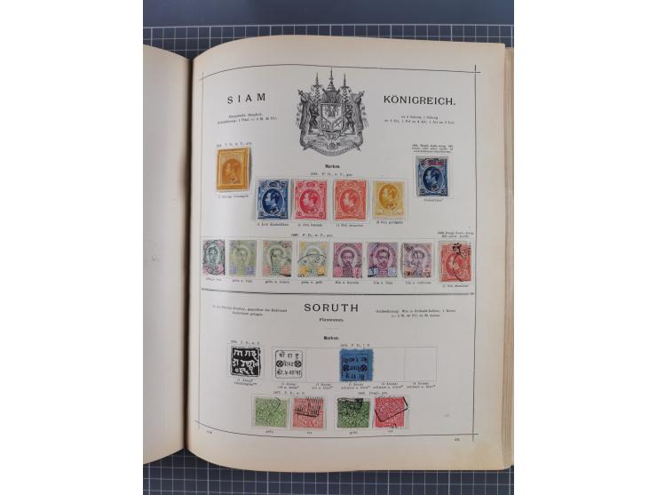 1854/90 (ca.), Afghanistan to Zululand, magnificent unused and used collection, only classical and semi-classical issues nice