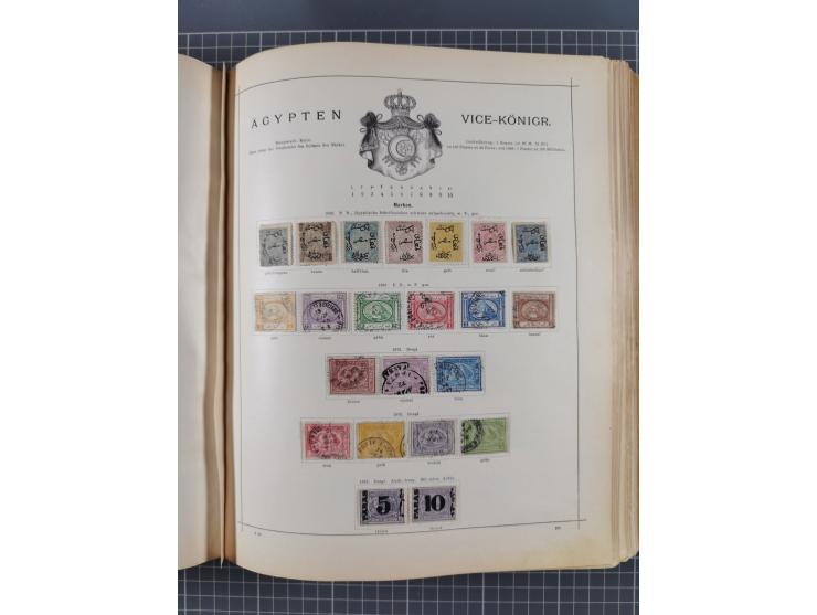 1854/90 (ca.), Afghanistan to Zululand, magnificent unused and used collection, only classical and semi-classical issues nice