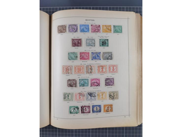 1854/90 (ca.), Afghanistan to Zululand, magnificent unused and used collection, only classical and semi-classical issues nice