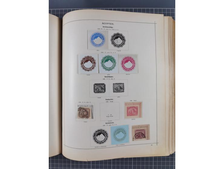 1854/90 (ca.), Afghanistan to Zululand, magnificent unused and used collection, only classical and semi-classical issues nice