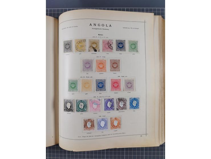 1854/90 (ca.), Afghanistan to Zululand, magnificent unused and used collection, only classical and semi-classical issues nice