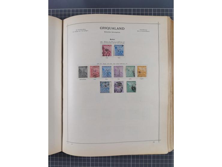 1854/90 (ca.), Afghanistan to Zululand, magnificent unused and used collection, only classical and semi-classical issues nice