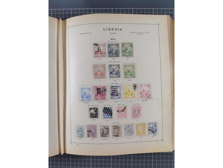 1854/90 (ca.), Afghanistan to Zululand, magnificent unused and used collection, only classical and semi-classical issues nice