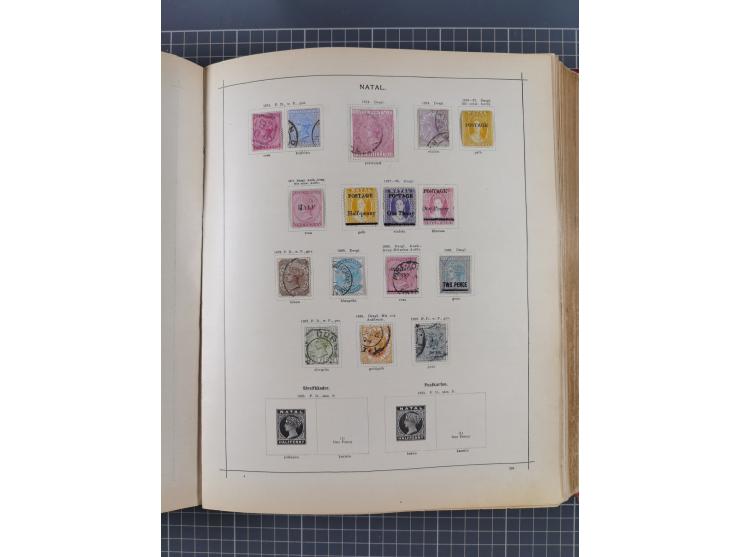 1854/90 (ca.), Afghanistan to Zululand, magnificent unused and used collection, only classical and semi-classical issues nice