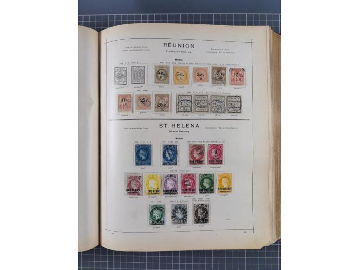 1854/90 (ca.), Afghanistan to Zululand, magnificent unused and used collection, only classical and semi-classical issues nice