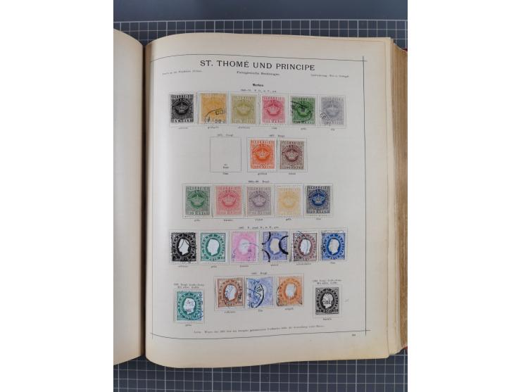 1854/90 (ca.), Afghanistan to Zululand, magnificent unused and used collection, only classical and semi-classical issues nice