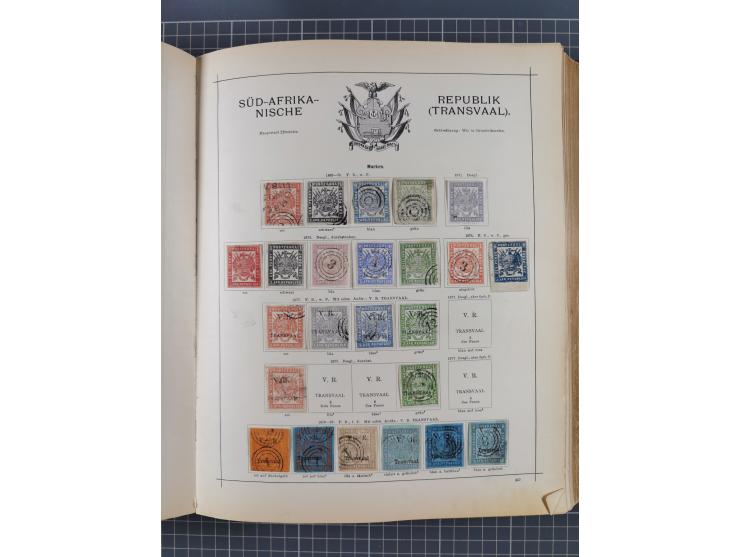 1854/90 (ca.), Afghanistan to Zululand, magnificent unused and used collection, only classical and semi-classical issues nice