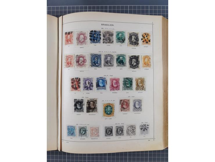 1854/90 (ca.), Afghanistan to Zululand, magnificent unused and used collection, only classical and semi-classical issues nice