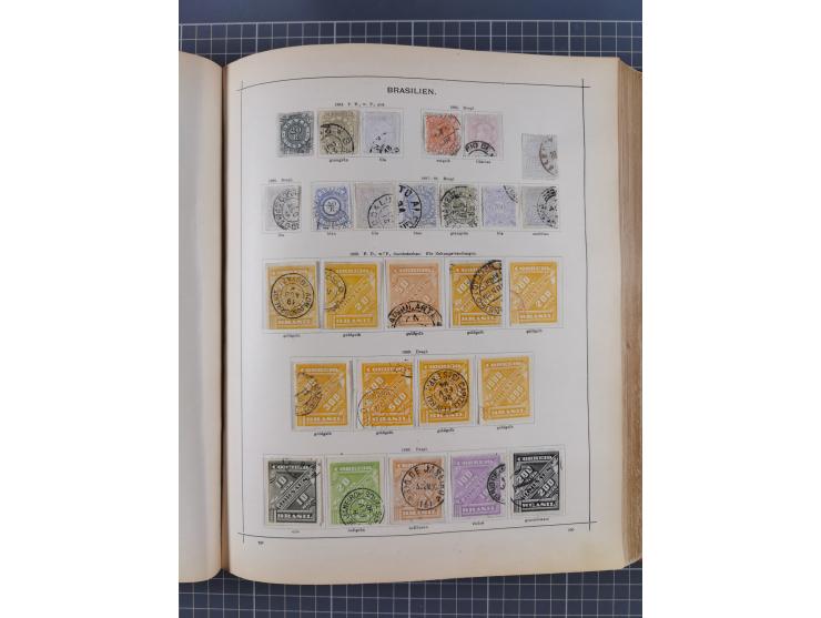 1854/90 (ca.), Afghanistan to Zululand, magnificent unused and used collection, only classical and semi-classical issues nice