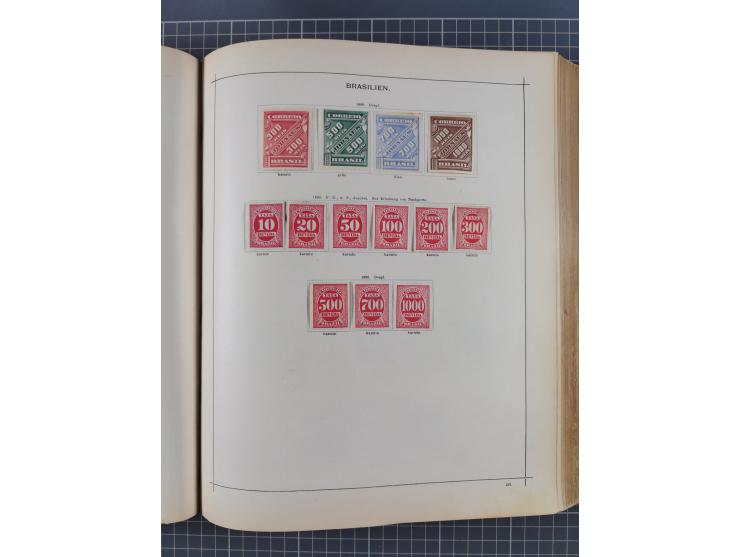 1854/90 (ca.), Afghanistan to Zululand, magnificent unused and used collection, only classical and semi-classical issues nice