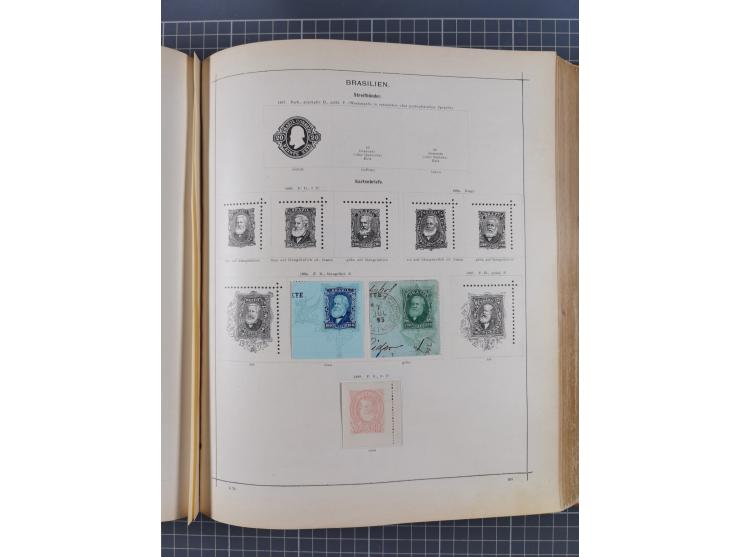 1854/90 (ca.), Afghanistan to Zululand, magnificent unused and used collection, only classical and semi-classical issues nice