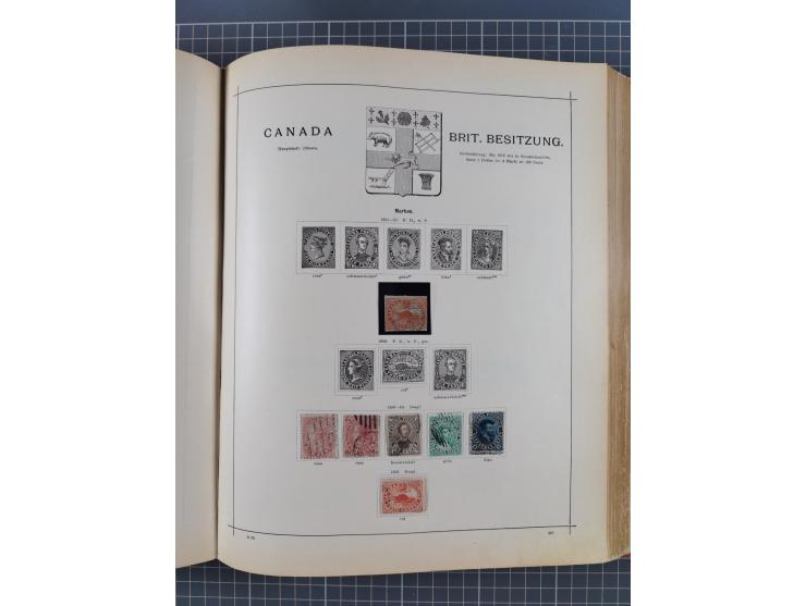 1854/90 (ca.), Afghanistan to Zululand, magnificent unused and used collection, only classical and semi-classical issues nice