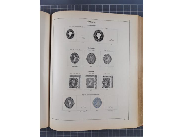 1854/90 (ca.), Afghanistan to Zululand, magnificent unused and used collection, only classical and semi-classical issues nice