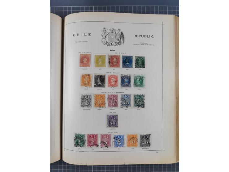 1854/90 (ca.), Afghanistan to Zululand, magnificent unused and used collection, only classical and semi-classical issues nice