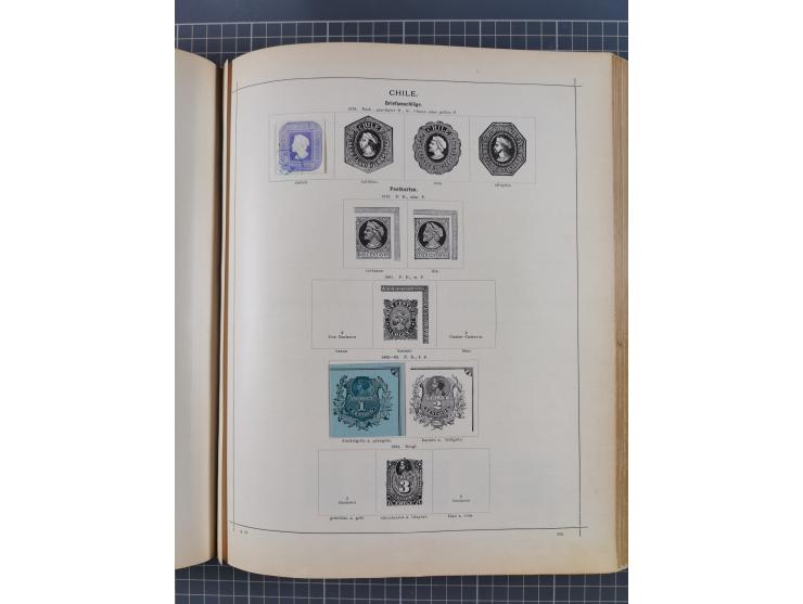 1854/90 (ca.), Afghanistan to Zululand, magnificent unused and used collection, only classical and semi-classical issues nice