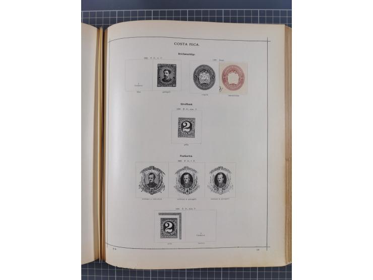 1854/90 (ca.), Afghanistan to Zululand, magnificent unused and used collection, only classical and semi-classical issues nice