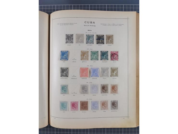 1854/90 (ca.), Afghanistan to Zululand, magnificent unused and used collection, only classical and semi-classical issues nice