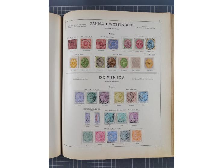 1854/90 (ca.), Afghanistan to Zululand, magnificent unused and used collection, only classical and semi-classical issues nice