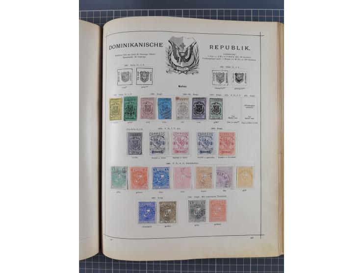 1854/90 (ca.), Afghanistan to Zululand, magnificent unused and used collection, only classical and semi-classical issues nice