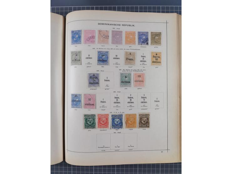 1854/90 (ca.), Afghanistan to Zululand, magnificent unused and used collection, only classical and semi-classical issues nice