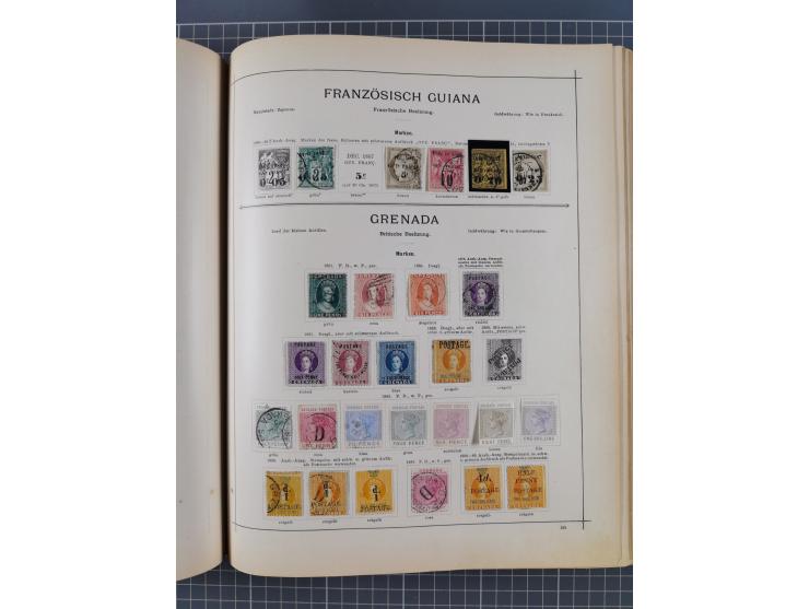 1854/90 (ca.), Afghanistan to Zululand, magnificent unused and used collection, only classical and semi-classical issues nice