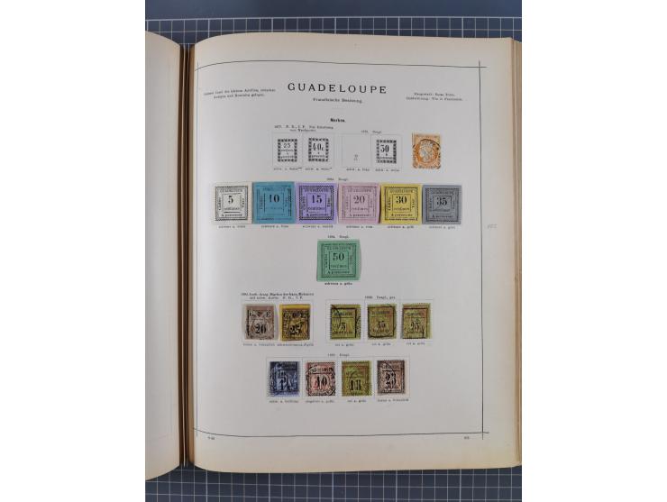 1854/90 (ca.), Afghanistan to Zululand, magnificent unused and used collection, only classical and semi-classical issues nice