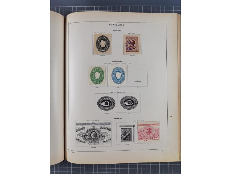 1854/90 (ca.), Afghanistan to Zululand, magnificent unused and used collection, only classical and semi-classical issues nice