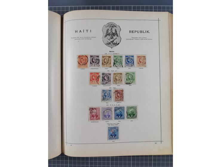 1854/90 (ca.), Afghanistan to Zululand, magnificent unused and used collection, only classical and semi-classical issues nice