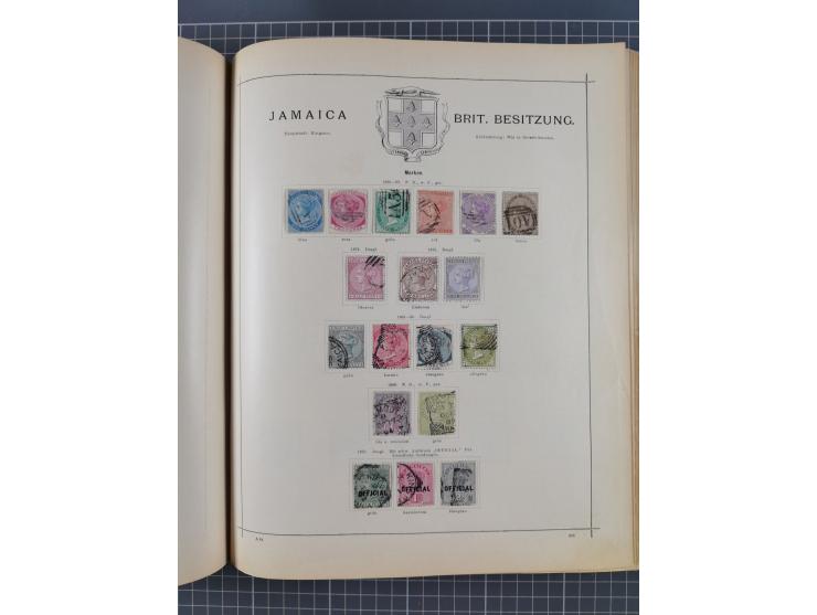 1854/90 (ca.), Afghanistan to Zululand, magnificent unused and used collection, only classical and semi-classical issues nice