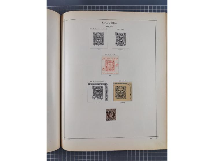 1854/90 (ca.), Afghanistan to Zululand, magnificent unused and used collection, only classical and semi-classical issues nice