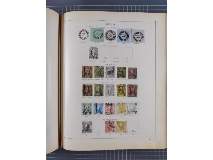 1854/90 (ca.), Afghanistan to Zululand, magnificent unused and used collection, only classical and semi-classical issues nice