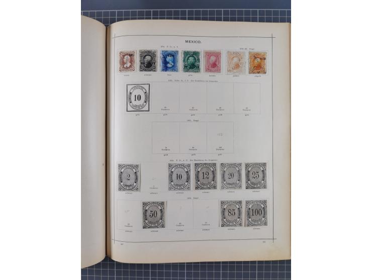 1854/90 (ca.), Afghanistan to Zululand, magnificent unused and used collection, only classical and semi-classical issues nice