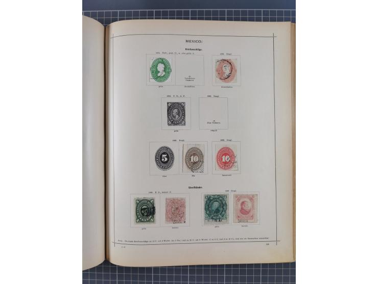 1854/90 (ca.), Afghanistan to Zululand, magnificent unused and used collection, only classical and semi-classical issues nice