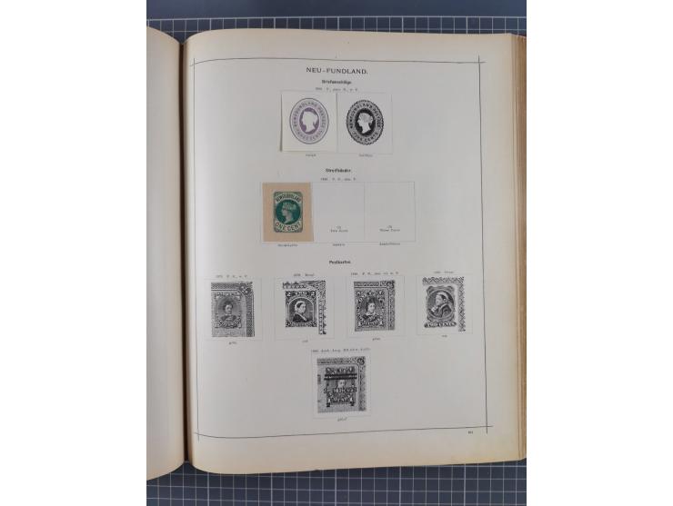 1854/90 (ca.), Afghanistan to Zululand, magnificent unused and used collection, only classical and semi-classical issues nice