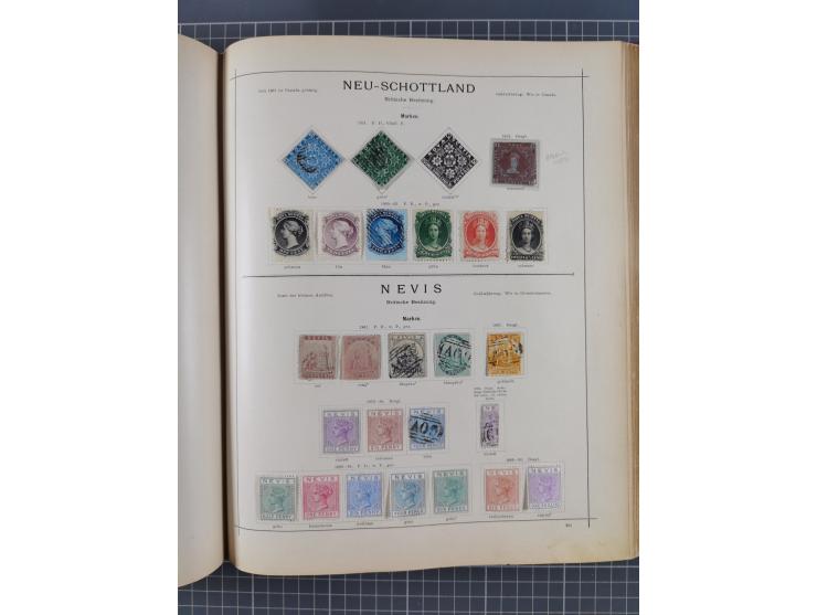 1854/90 (ca.), Afghanistan to Zululand, magnificent unused and used collection, only classical and semi-classical issues nice