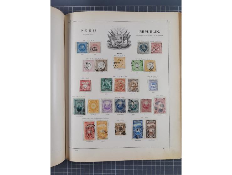 1854/90 (ca.), Afghanistan to Zululand, magnificent unused and used collection, only classical and semi-classical issues nice