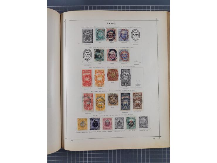 1854/90 (ca.), Afghanistan to Zululand, magnificent unused and used collection, only classical and semi-classical issues nice