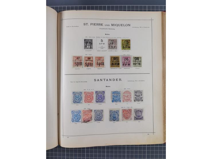 1854/90 (ca.), Afghanistan to Zululand, magnificent unused and used collection, only classical and semi-classical issues nice