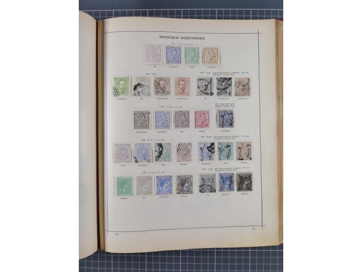 1854/90 (ca.), Afghanistan to Zululand, magnificent unused and used collection, only classical and semi-classical issues nice