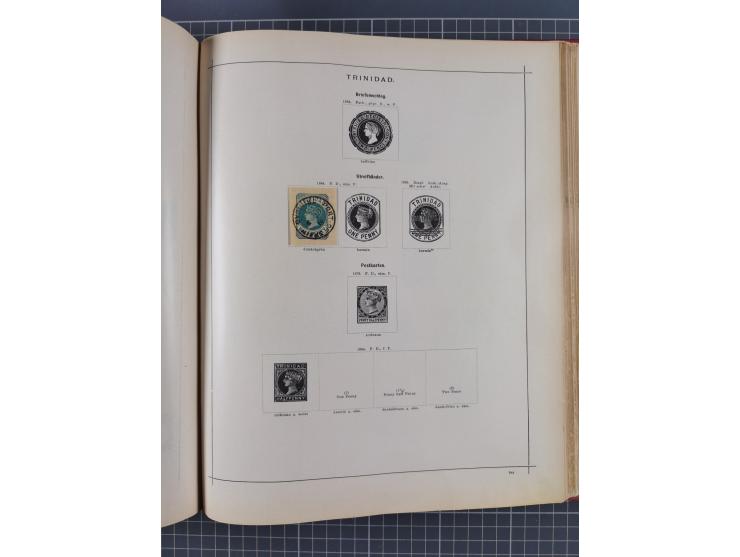 1854/90 (ca.), Afghanistan to Zululand, magnificent unused and used collection, only classical and semi-classical issues nice