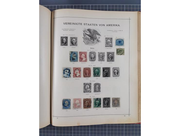 1854/90 (ca.), Afghanistan to Zululand, magnificent unused and used collection, only classical and semi-classical issues nice