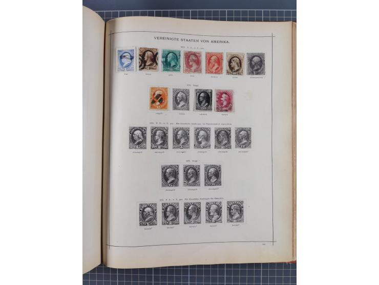 1854/90 (ca.), Afghanistan to Zululand, magnificent unused and used collection, only classical and semi-classical issues nice