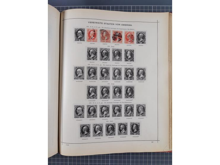 1854/90 (ca.), Afghanistan to Zululand, magnificent unused and used collection, only classical and semi-classical issues nice