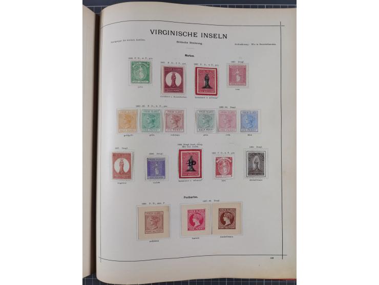 1854/90 (ca.), Afghanistan to Zululand, magnificent unused and used collection, only classical and semi-classical issues nice